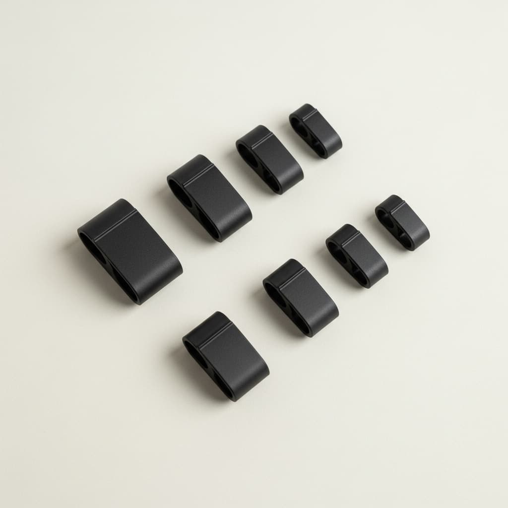 ERGOVO Kit Organisateurs de Câbles – Clips & Supports de Gestion de Câbles — accessoire Bureau ERGOVO fabriqué en France