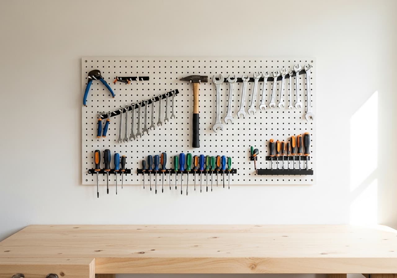 5 idées pour garder un atelier plus pratique au quotidien